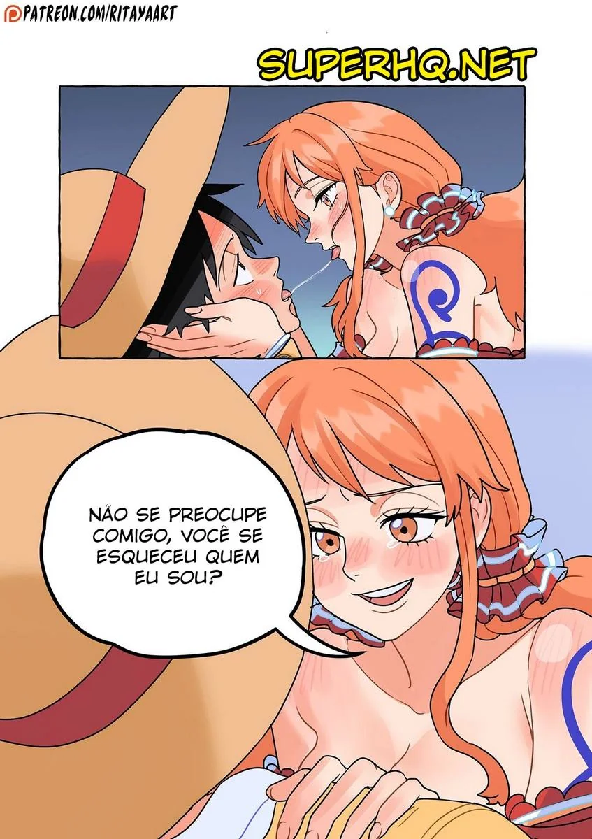 Nami e Luffy: A Fruta do Tesão – Hentai HQ Brasileiro