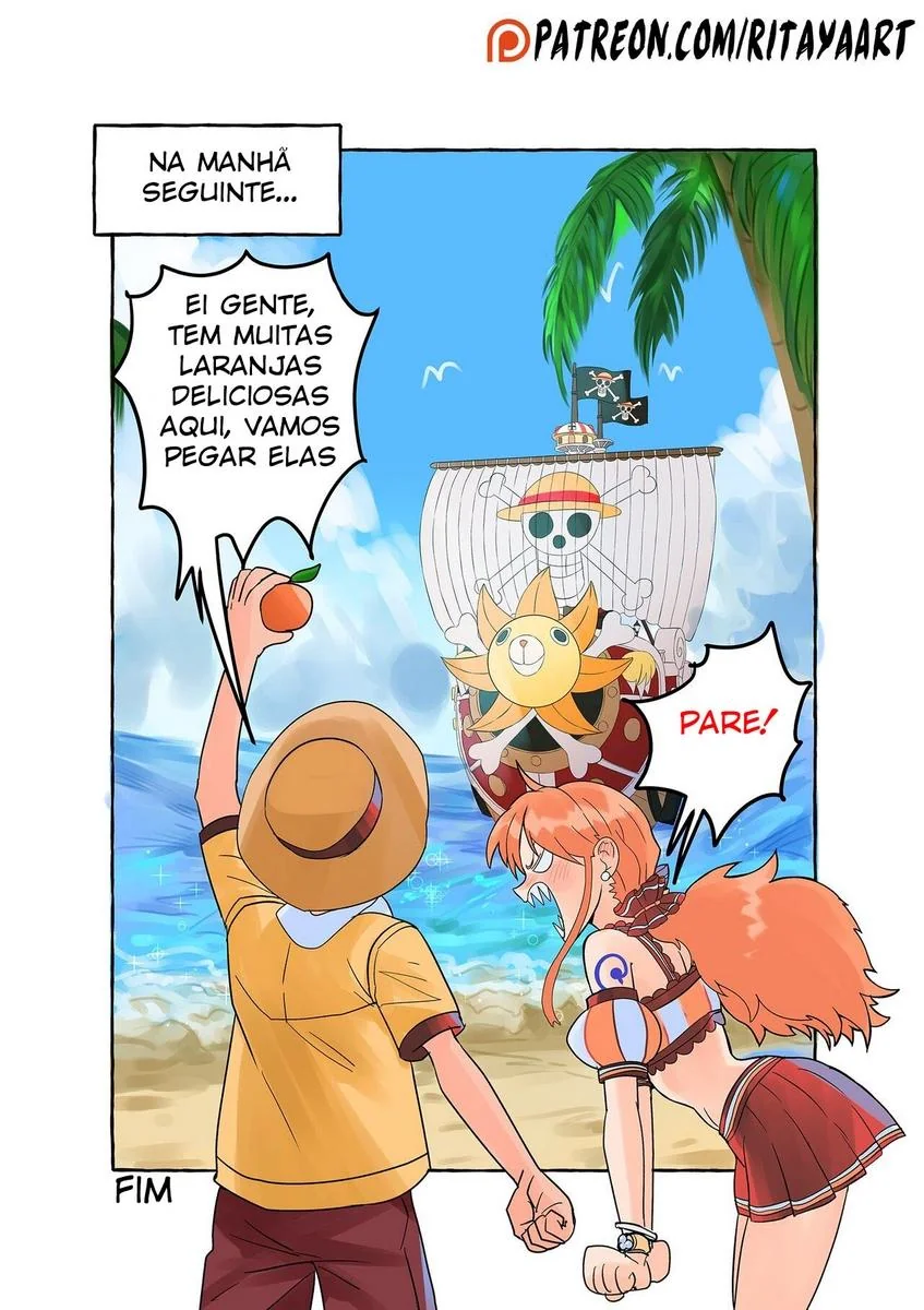 Nami e Luffy: A Fruta do Tesão – Hentai HQ Brasileiro