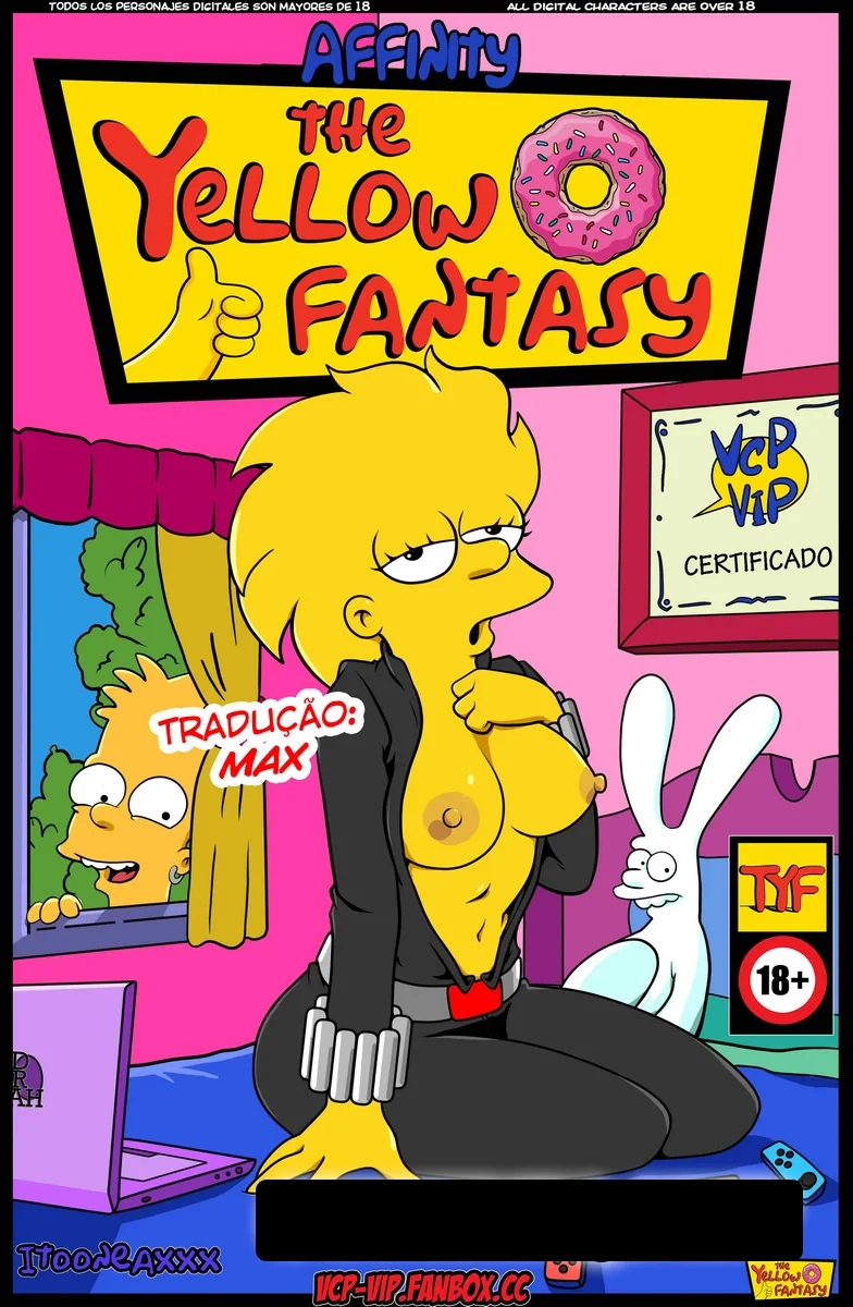 A Piranha da Marge Descobre o Segredo da Lisa – HQ dos Simpsons em Hentai Brasileiro