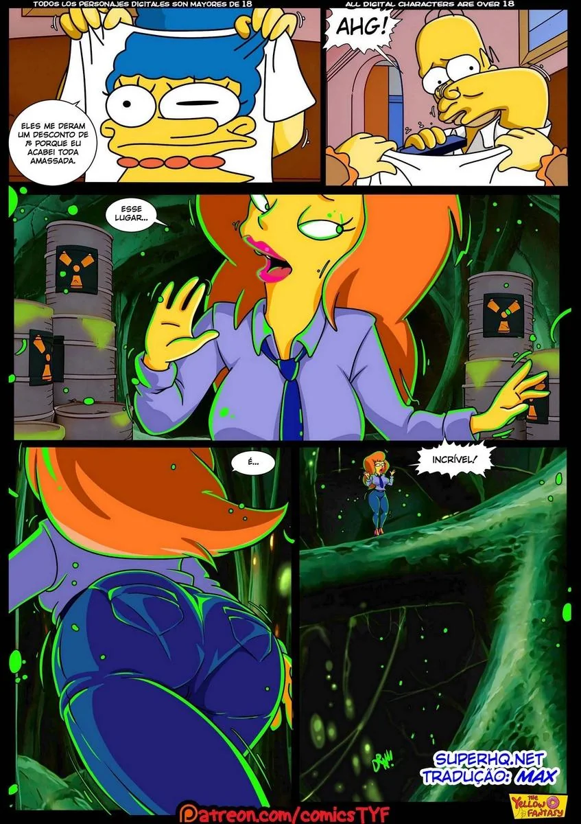 Homer e a Piranha da Usina – Hentai HQ Brasileiro