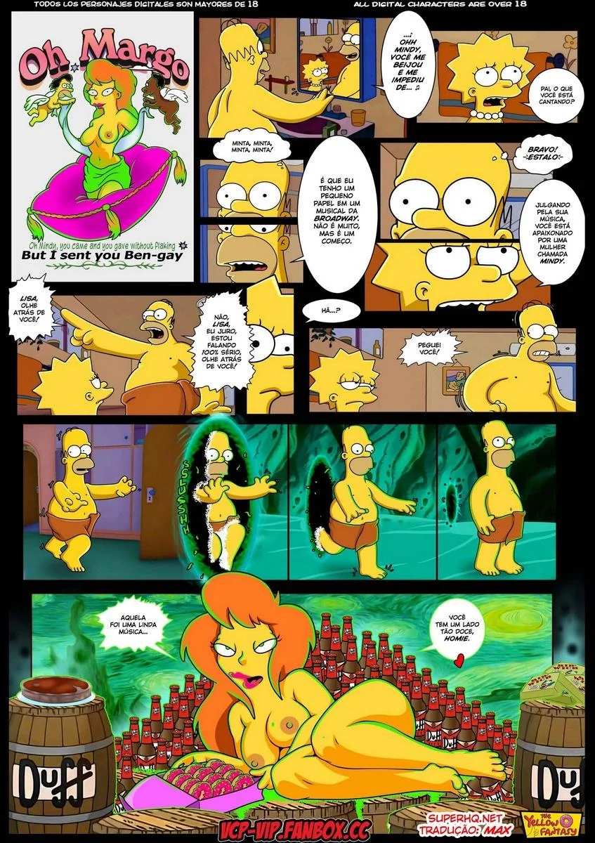 Homer e a Piranha da Usina – Hentai HQ Brasileiro