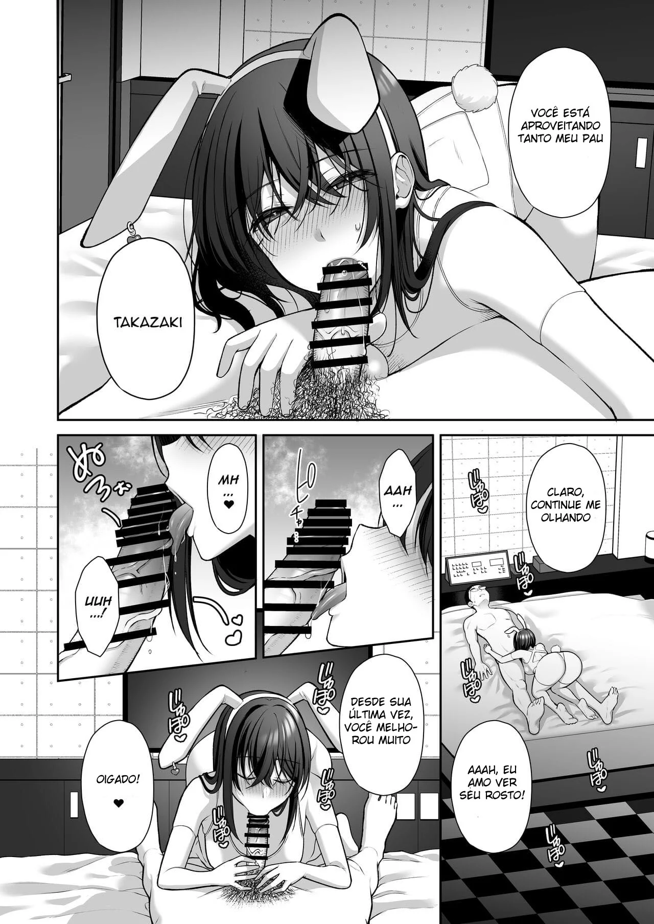 Secretária Piranha Transa Loucamente com Seu Chefe em Hentai HQ Brasileiro