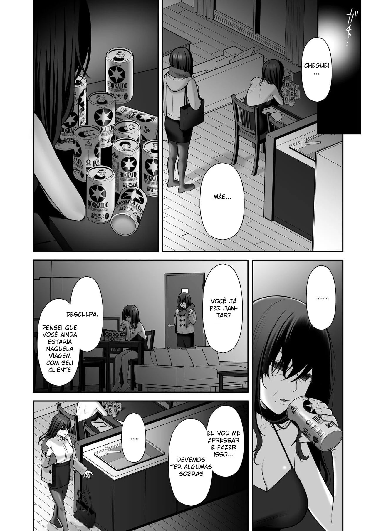 Secretária Piranha Transa Loucamente com Seu Chefe em Hentai HQ Brasileiro