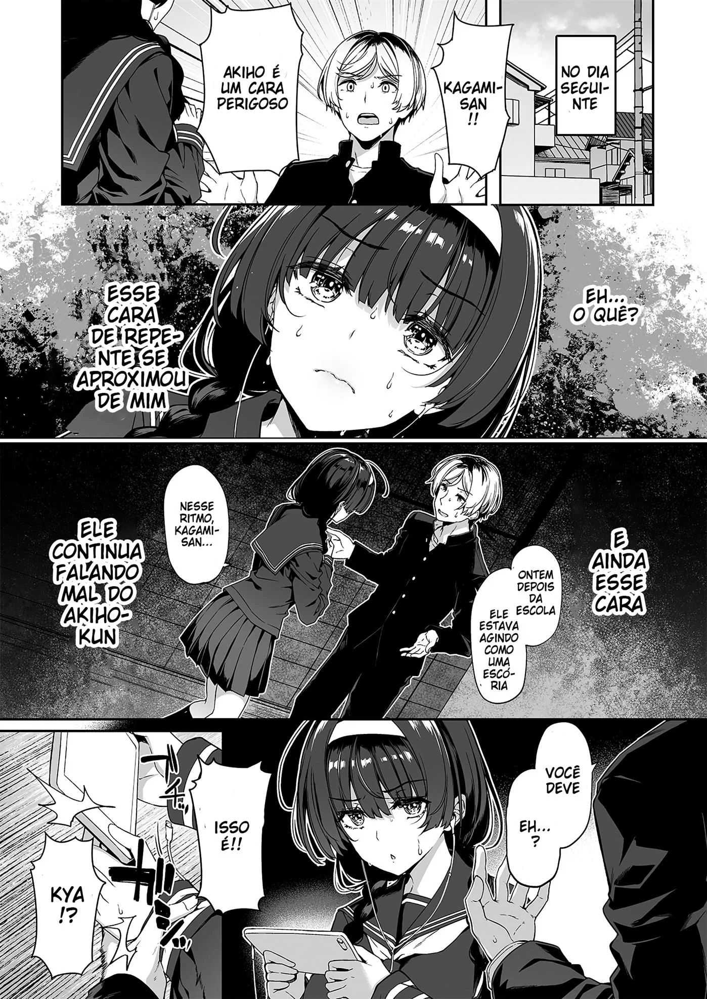 Orgia na Escola: A Vadia Peituda e o Namorado Tarado em Hentai HQ Brasileiro