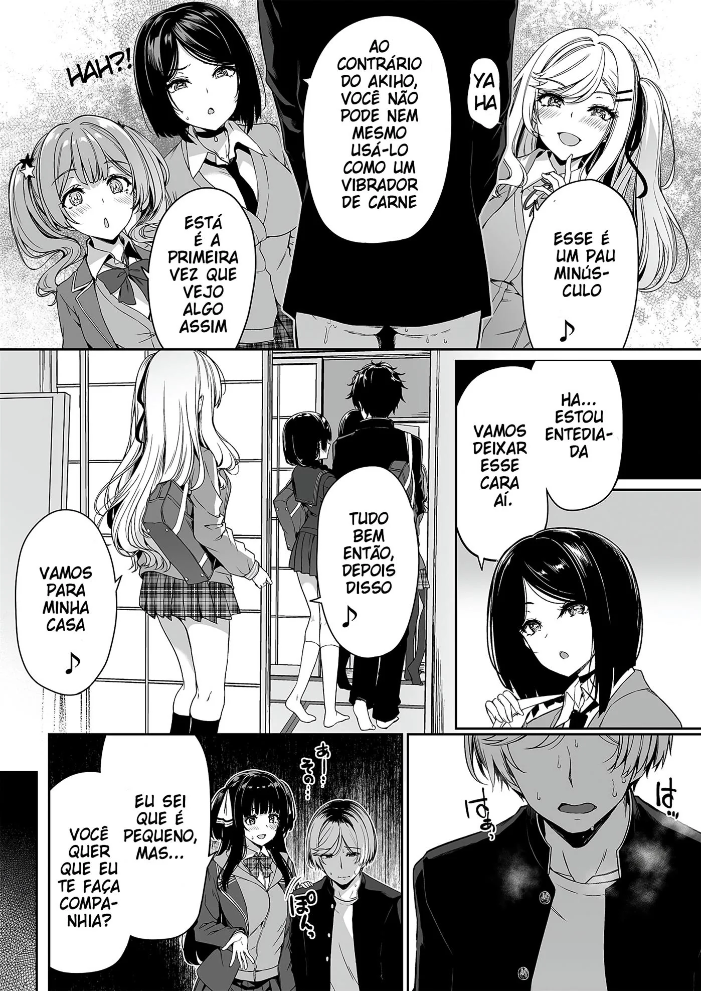 Orgia na Escola: A Vadia Peituda e o Namorado Tarado em Hentai HQ Brasileiro