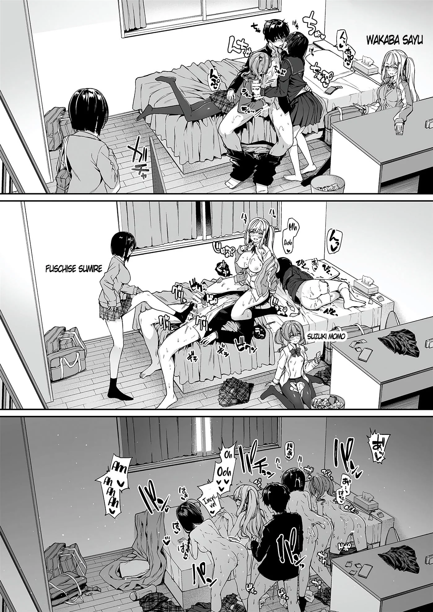 Orgia na Escola: A Vadia Peituda e o Namorado Tarado em Hentai HQ Brasileiro