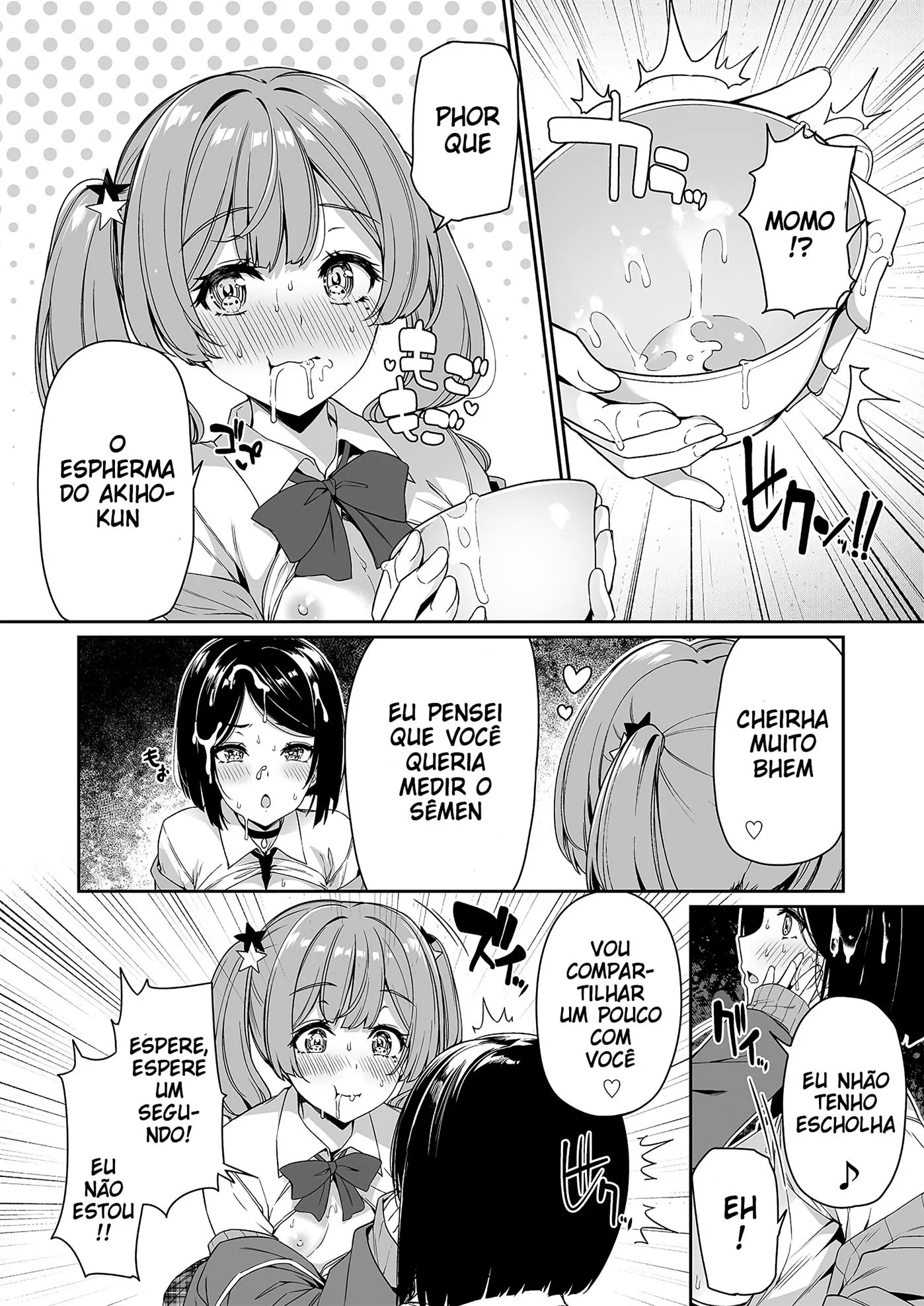 Orgia na Escola: A Vadia Peituda e o Namorado Tarado em Hentai HQ Brasileiro