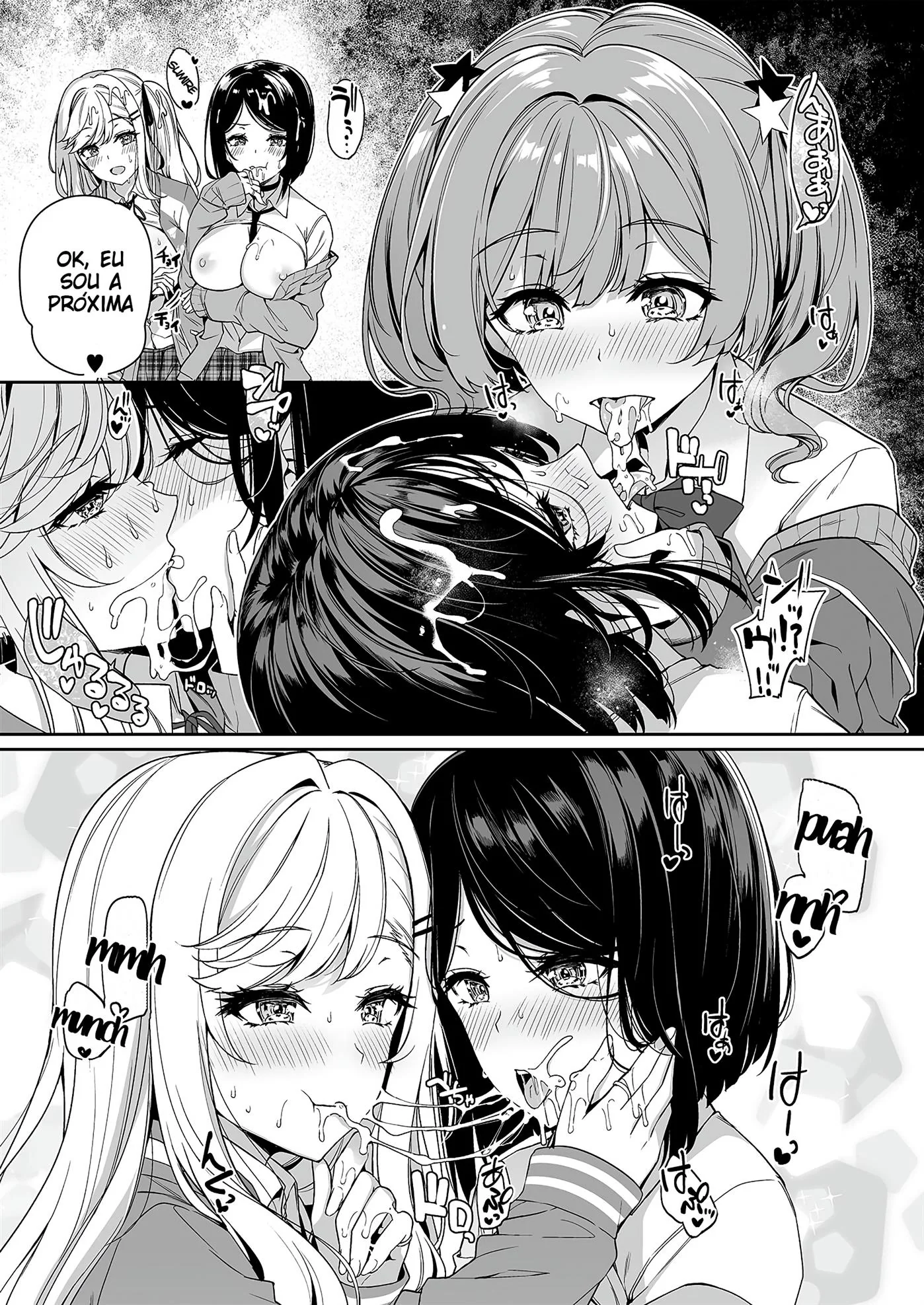 Orgia na Escola: A Vadia Peituda e o Namorado Tarado em Hentai HQ Brasileiro