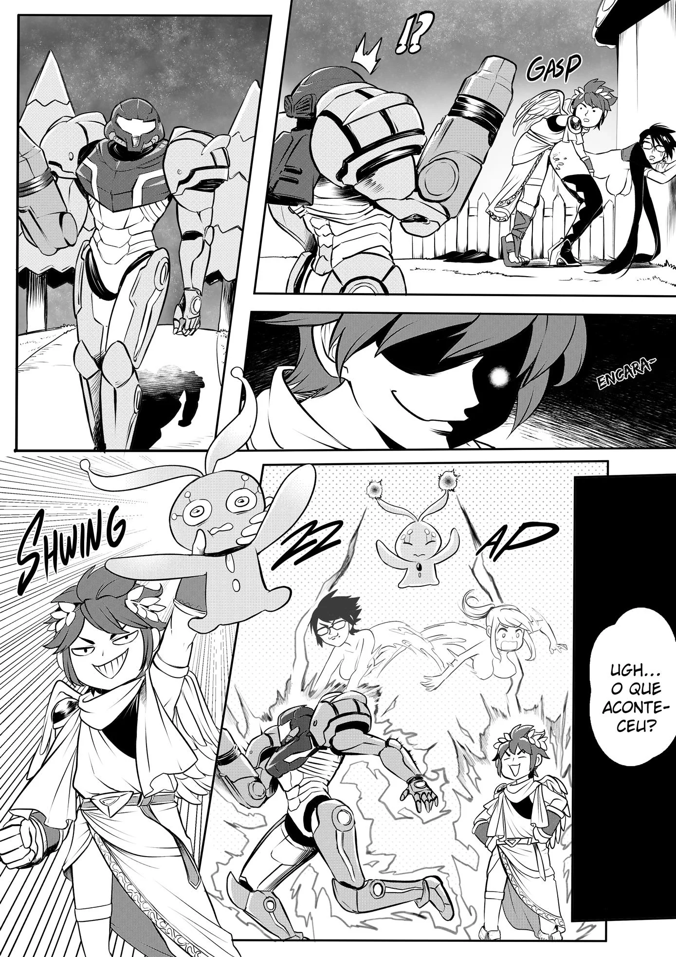 Bayonetta e Pit: Troca Insaciável em Hentai HQ Brasileiro