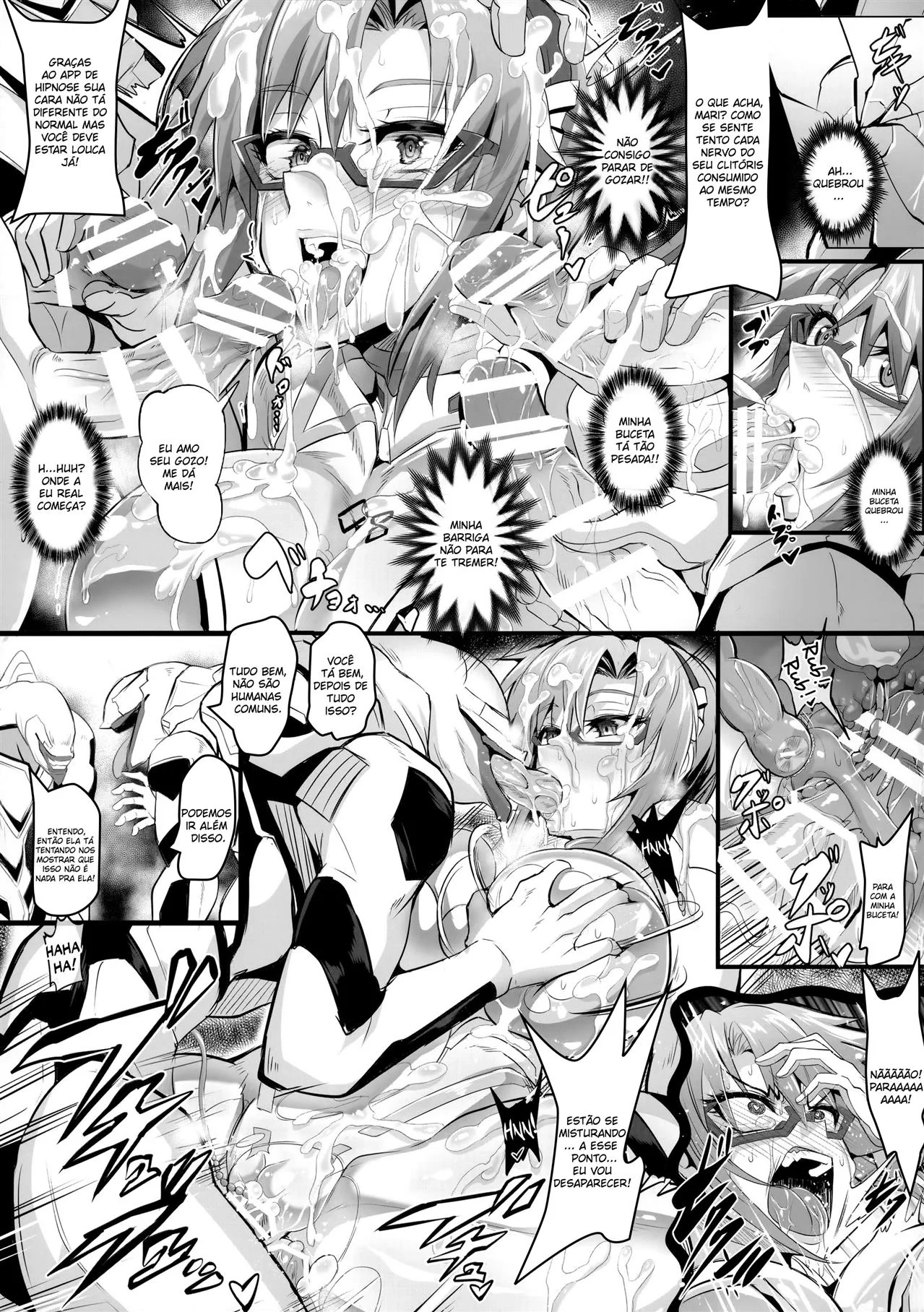 EVA Borboleta do Luar: Intrigas e Sedução com Muita Putaria Em manga HQ