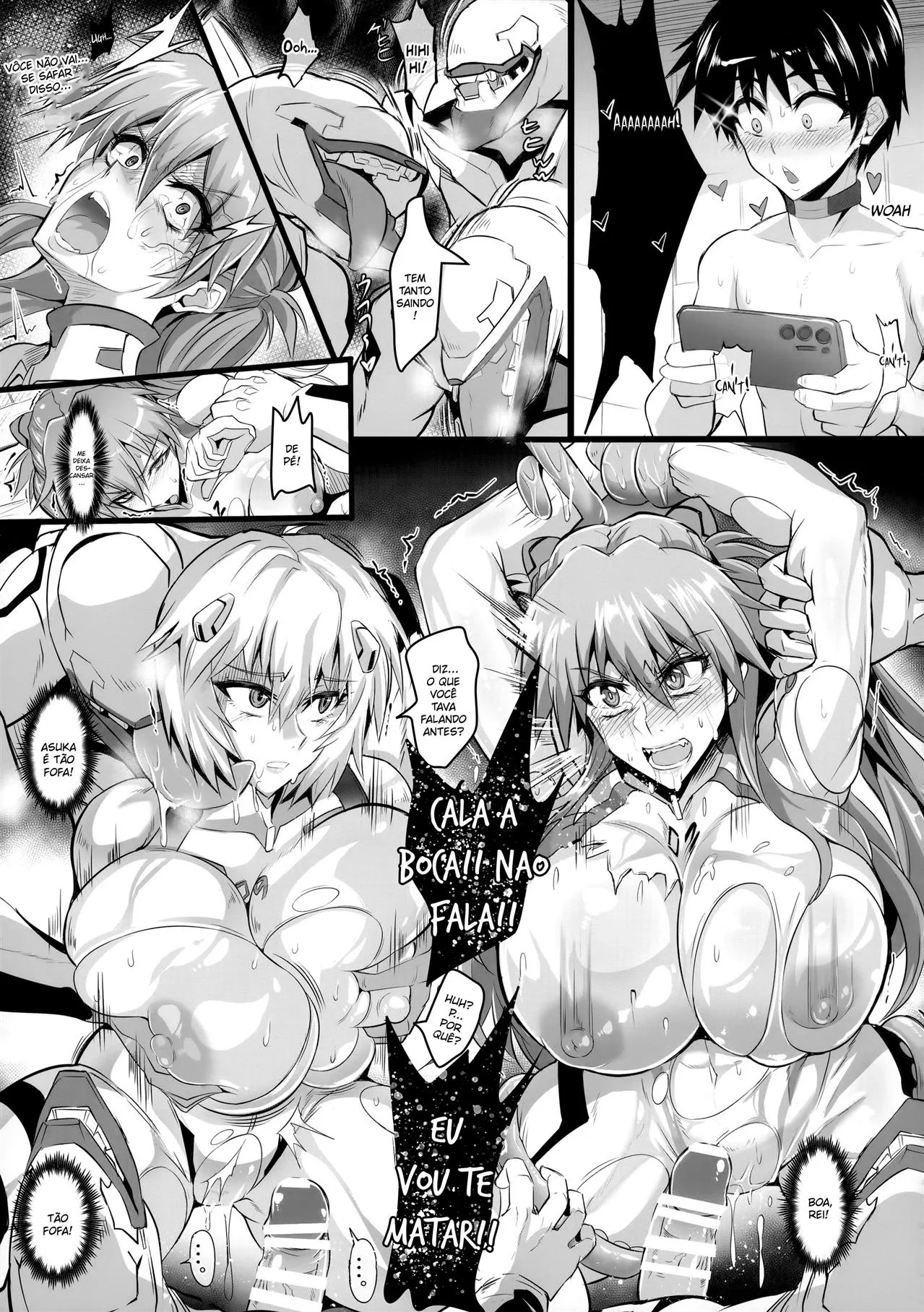 EVA Borboleta do Luar: Intrigas e Sedução com Muita Putaria Em manga HQ
