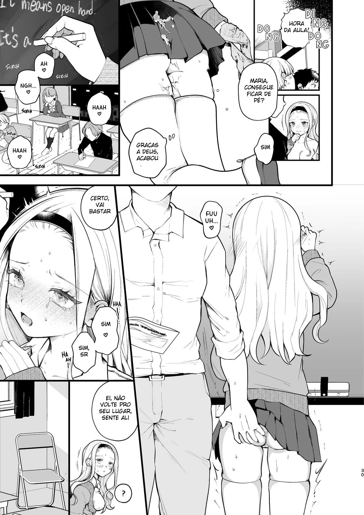 Explorando a Sensualidade da Garota Impopular em um Mundo Onde o Sexo é Obrigatório” em HQ Brasileiro