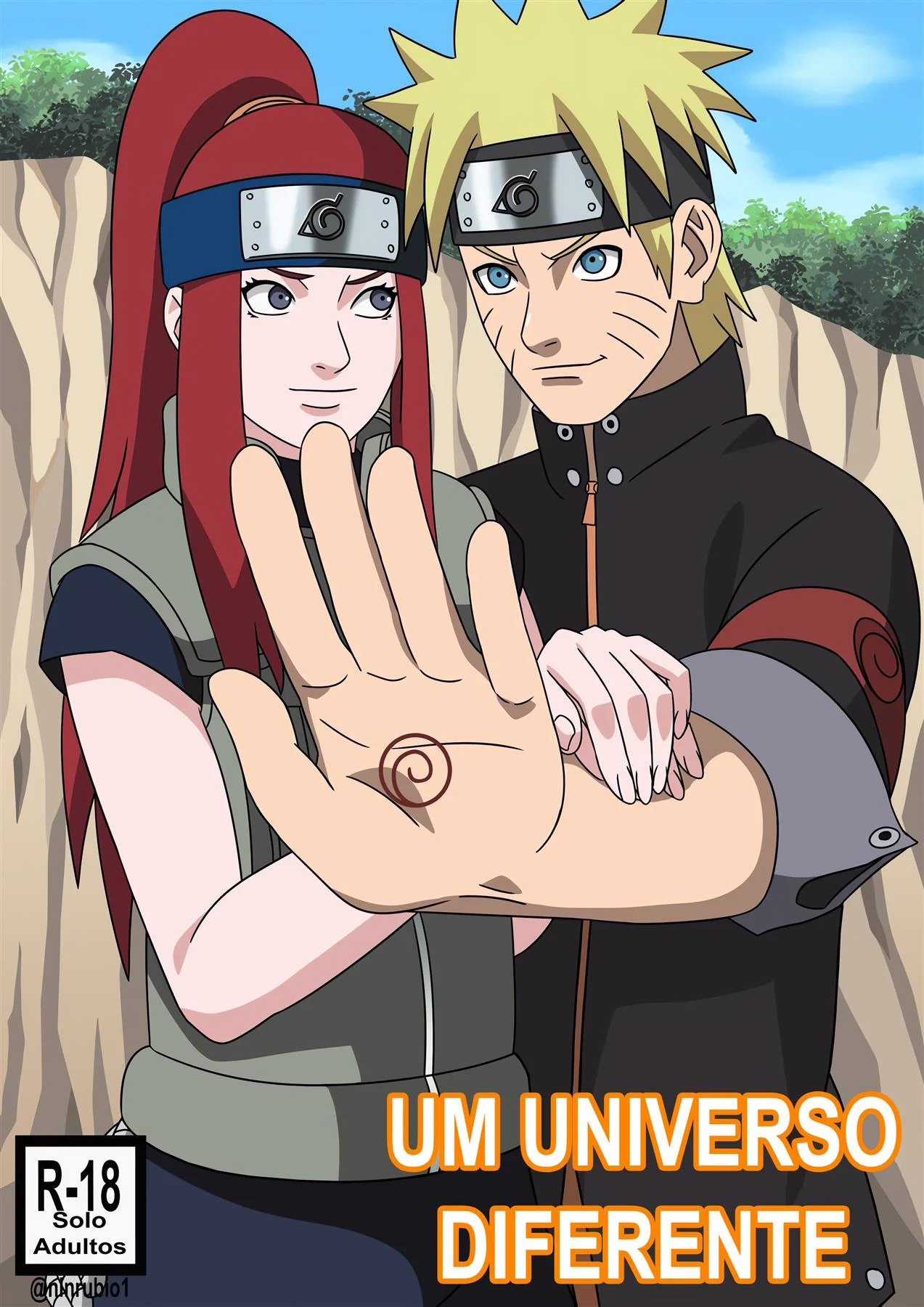 Naruto e Kushina: A Chupeta da Piranha
