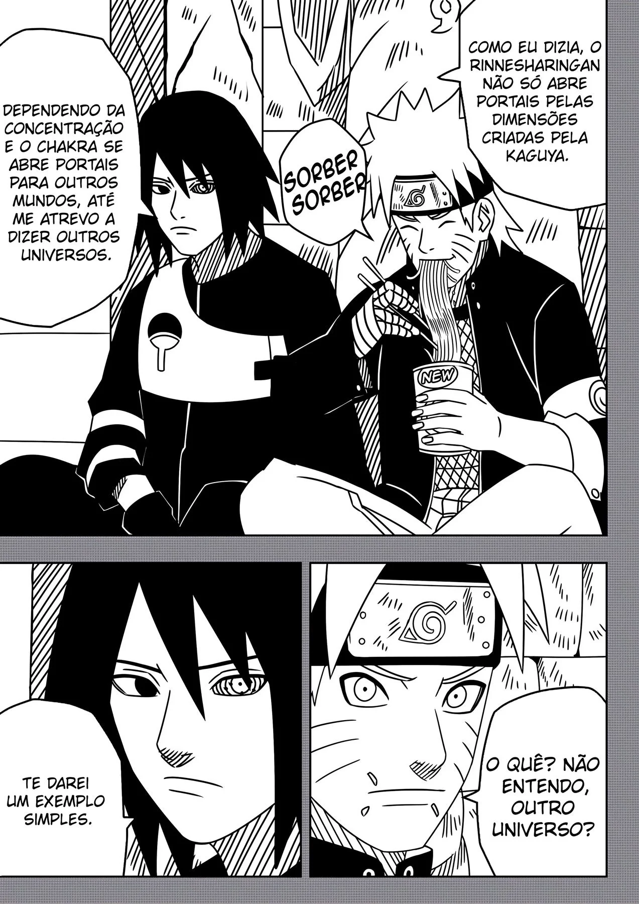 Naruto e Kushina: A Chupeta da Piranha