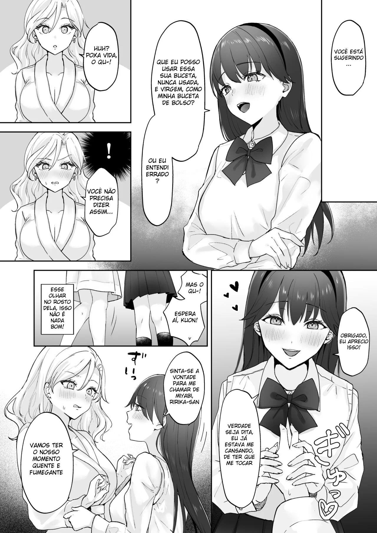 Piranha Virgem se Entrega à Rola da Futanari Dominante em Brasil Hentai