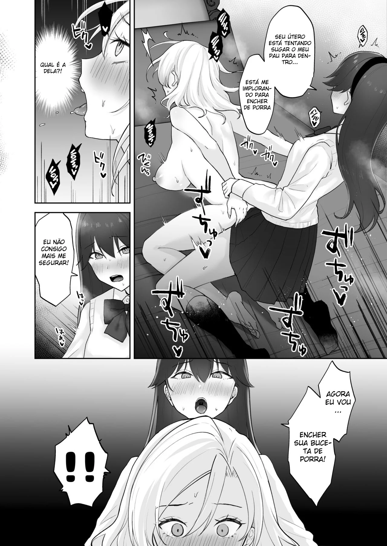 Piranha Virgem se Entrega à Rola da Futanari Dominante em Brasil Hentai