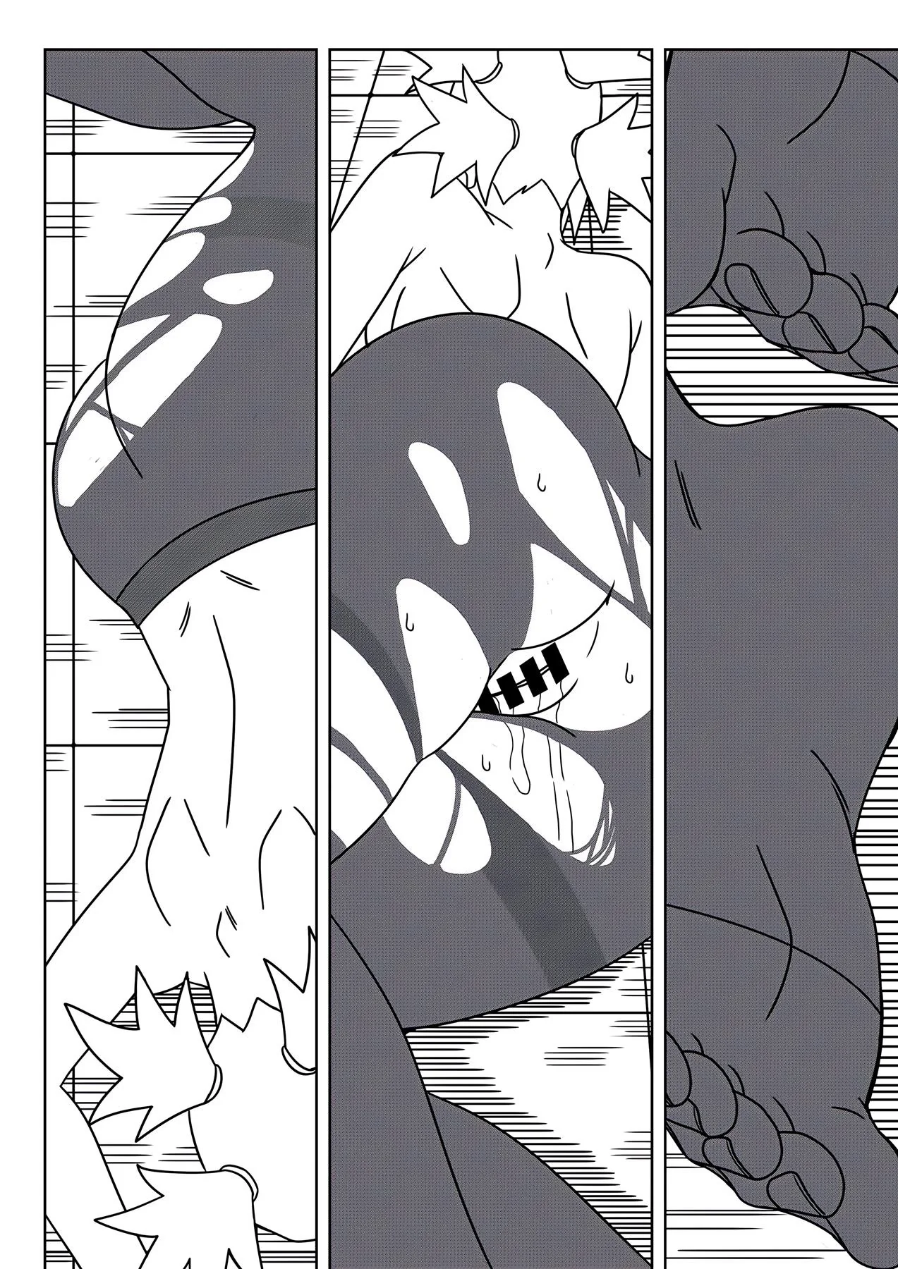 Naruto e o Bacanal com Hinata, Hanabi e Temari em HQ de Sexo – Hentai Brasileiro