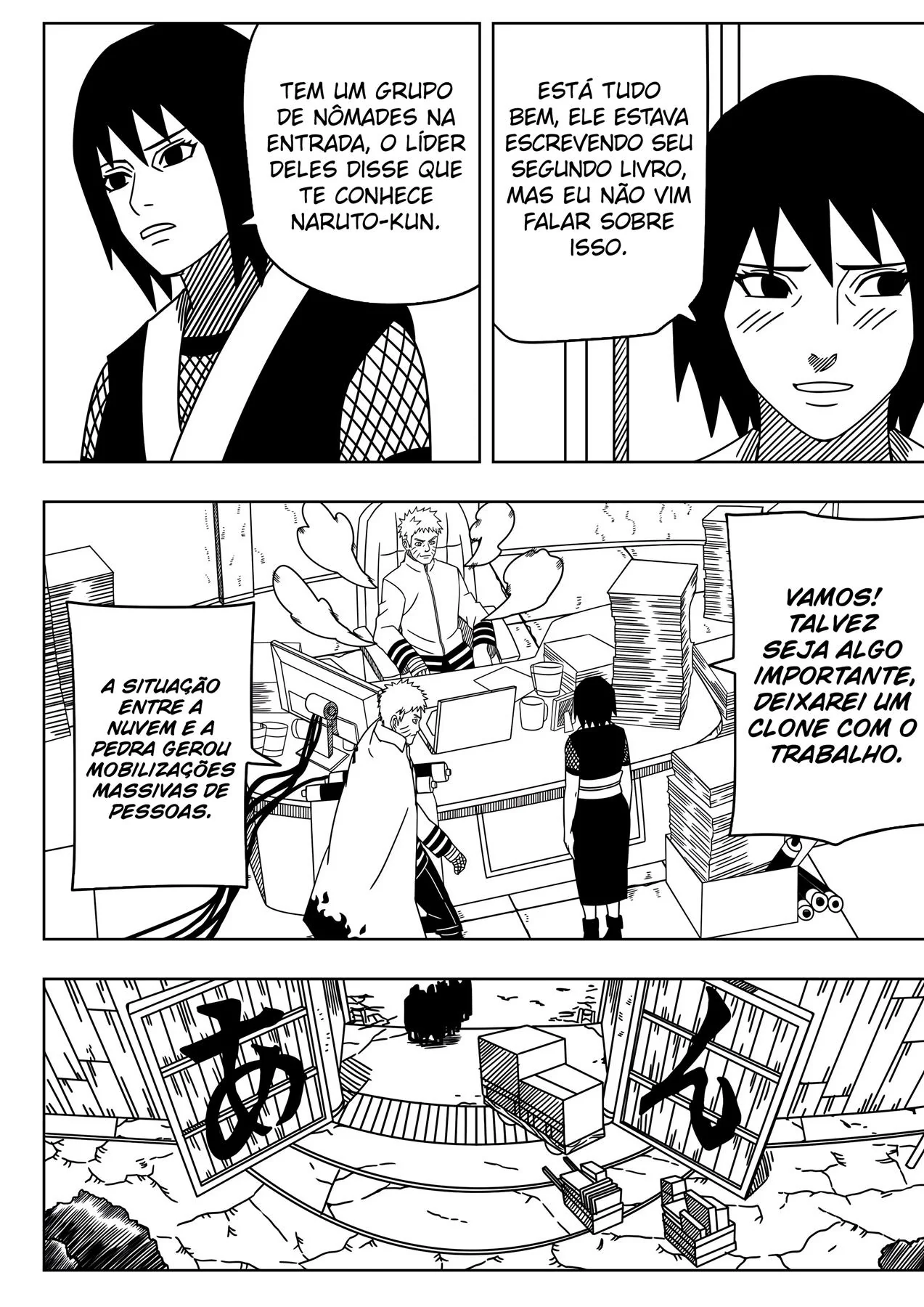 Naruto e o Bacanal com Hinata, Hanabi e Temari em HQ de Sexo – Hentai Brasileiro