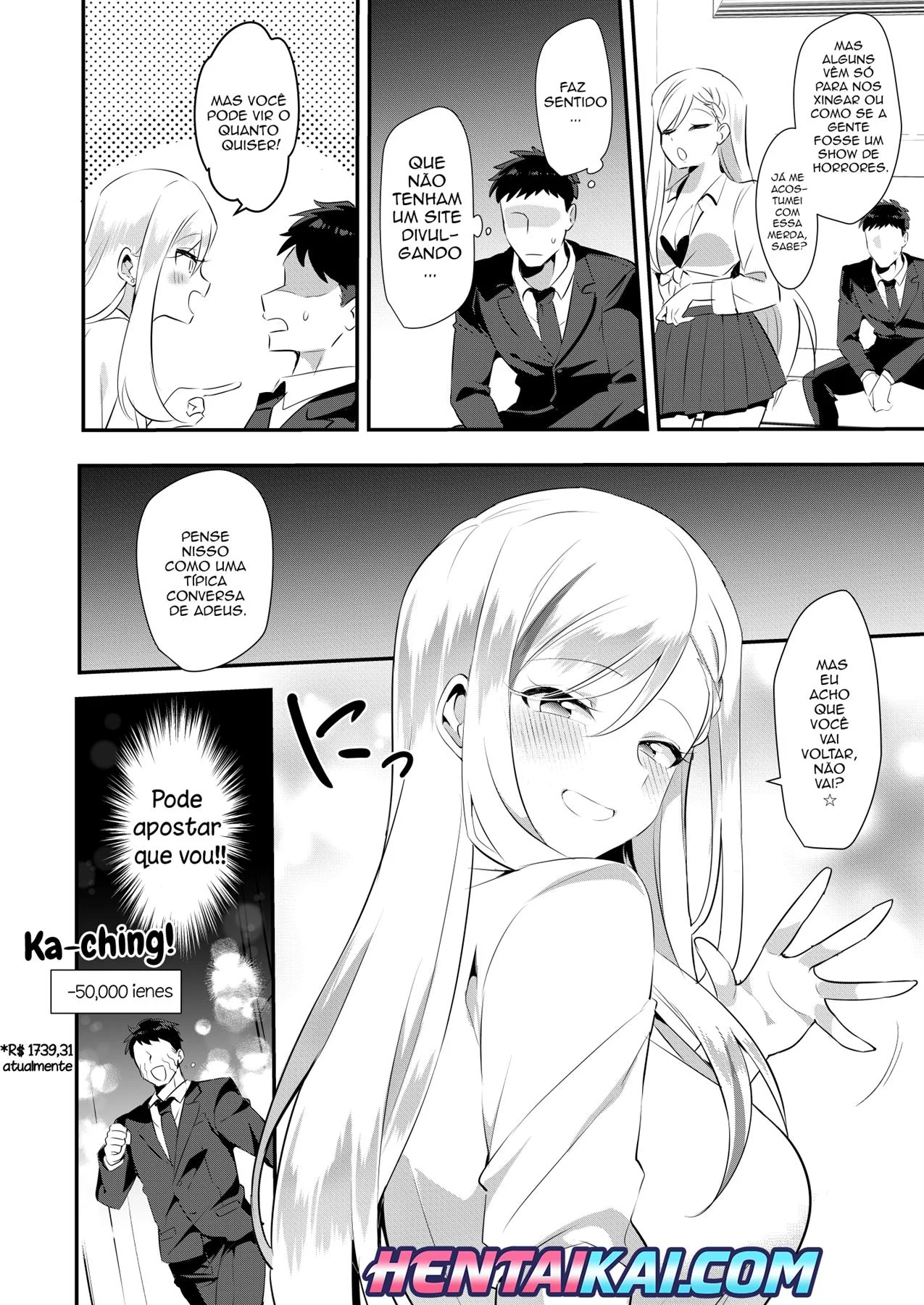 Futanari Anal: Piranha com Piroca Enorme Fodendo Homem em Hentai HQ Brasileiro