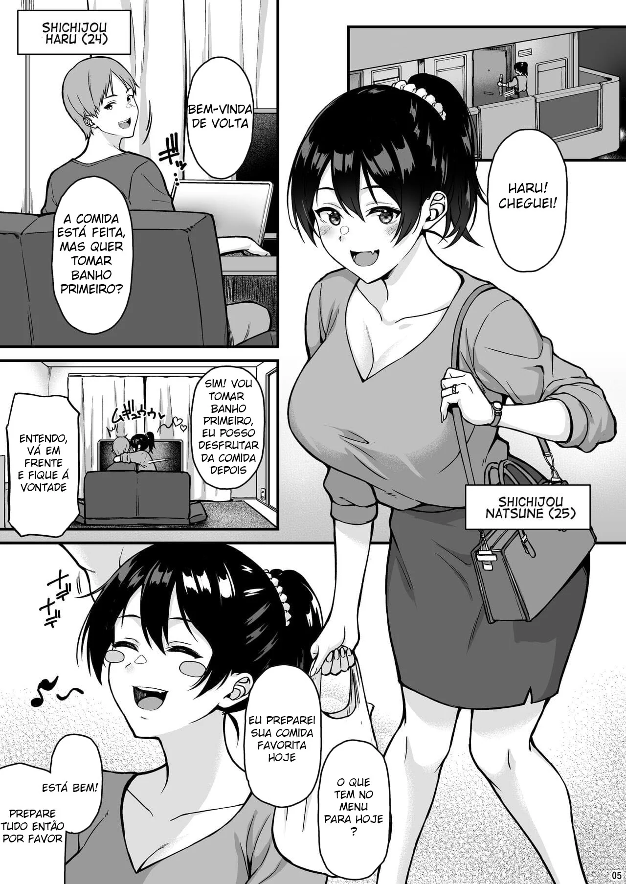 Fim de Semana de Sacanagem: Amigos se entregando a muito sexo em hentai HQ