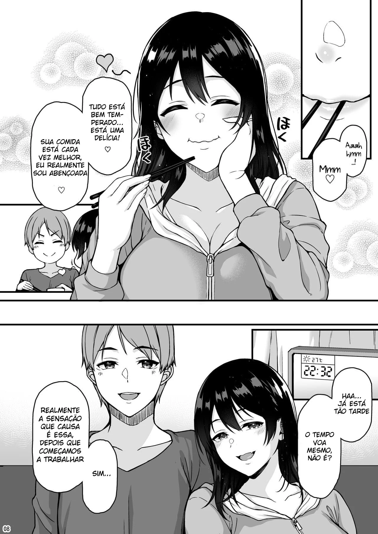 Fim de Semana de Sacanagem: Amigos se entregando a muito sexo em hentai HQ