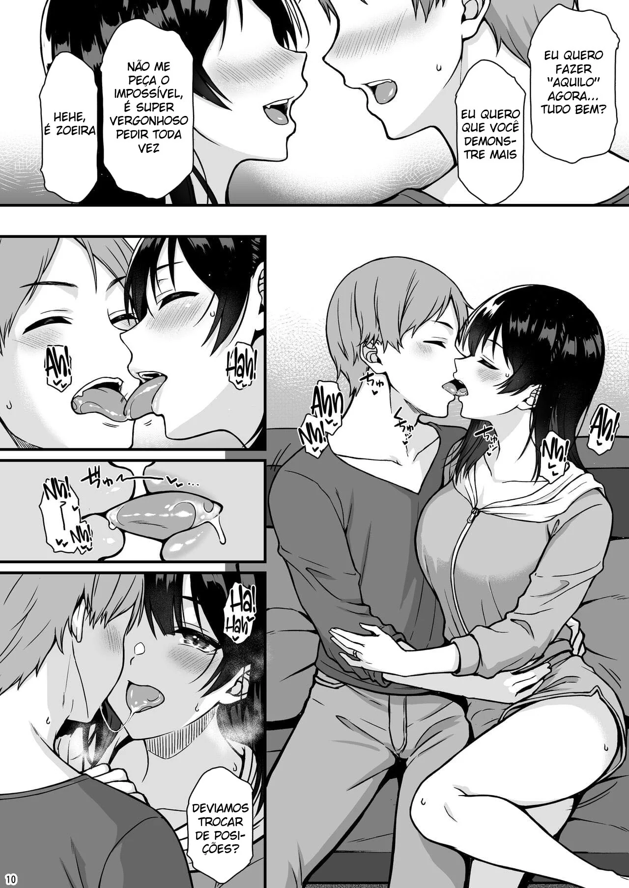 Fim de Semana de Sacanagem: Amigos se entregando a muito sexo em hentai HQ