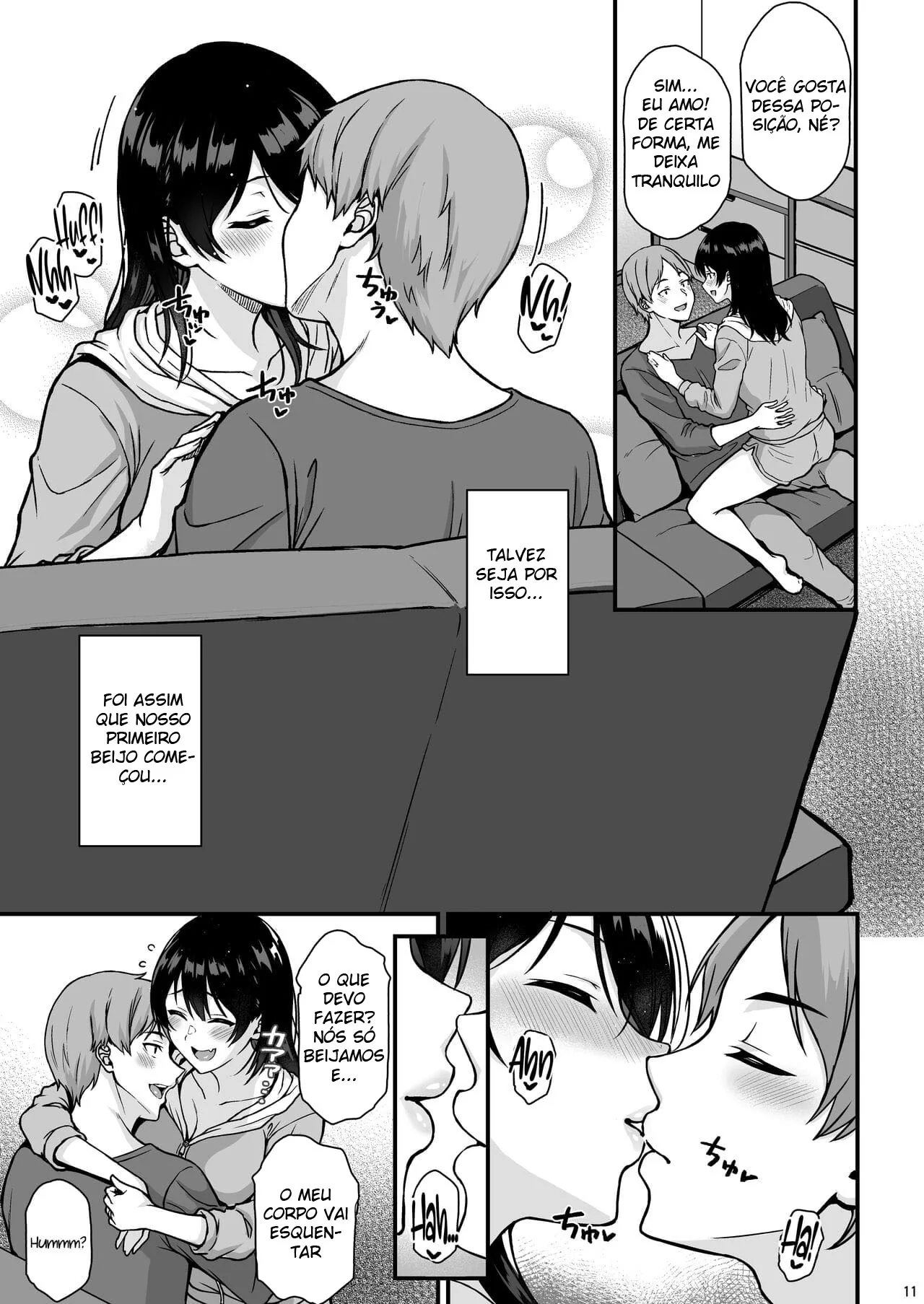 Fim de Semana de Sacanagem: Amigos se entregando a muito sexo em hentai HQ