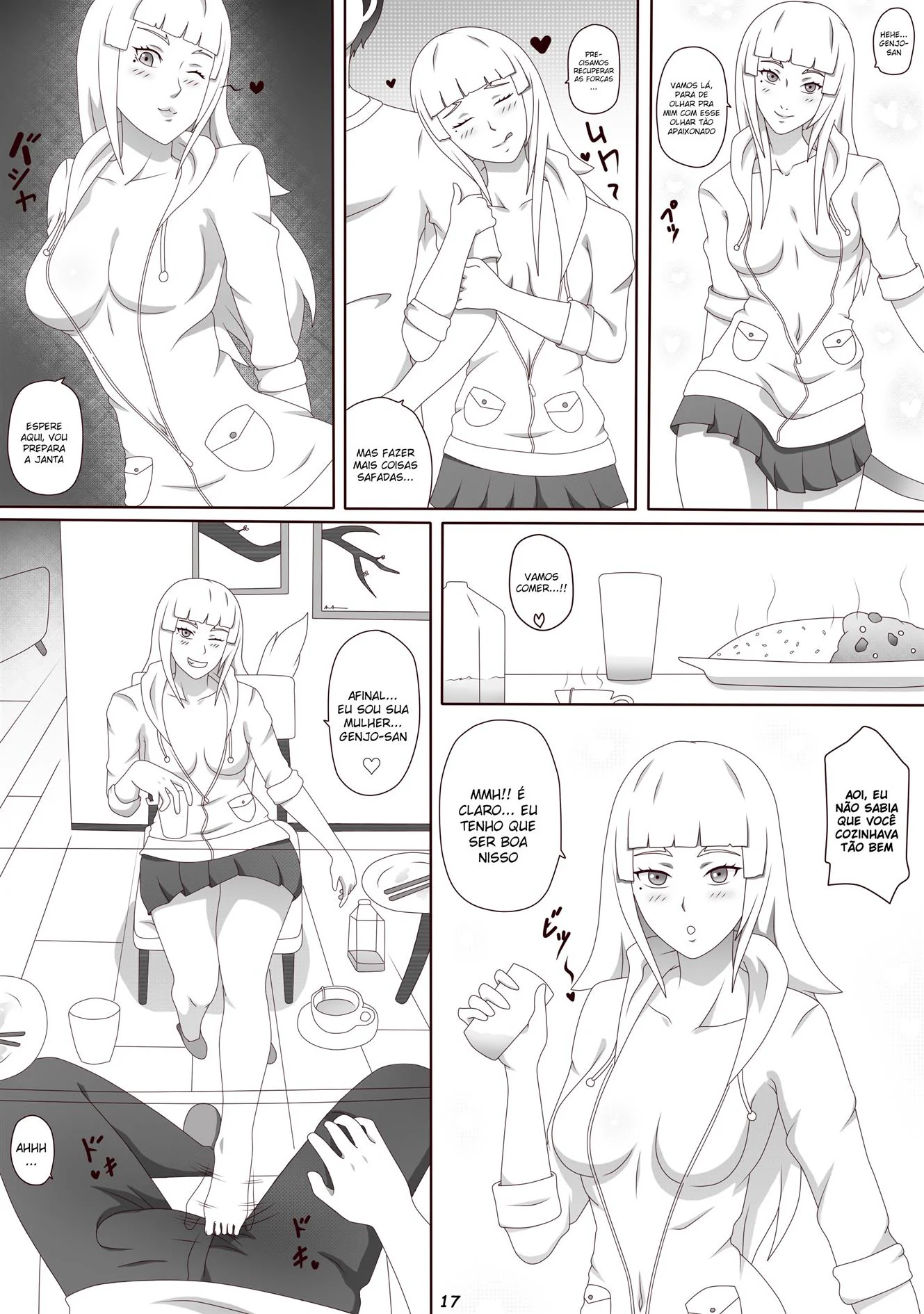 Aoi-chan: Piranha Bêbada Fica na Casa de Genjo Para Sempre – Arena of Valor Hentai HQ Brasileiro