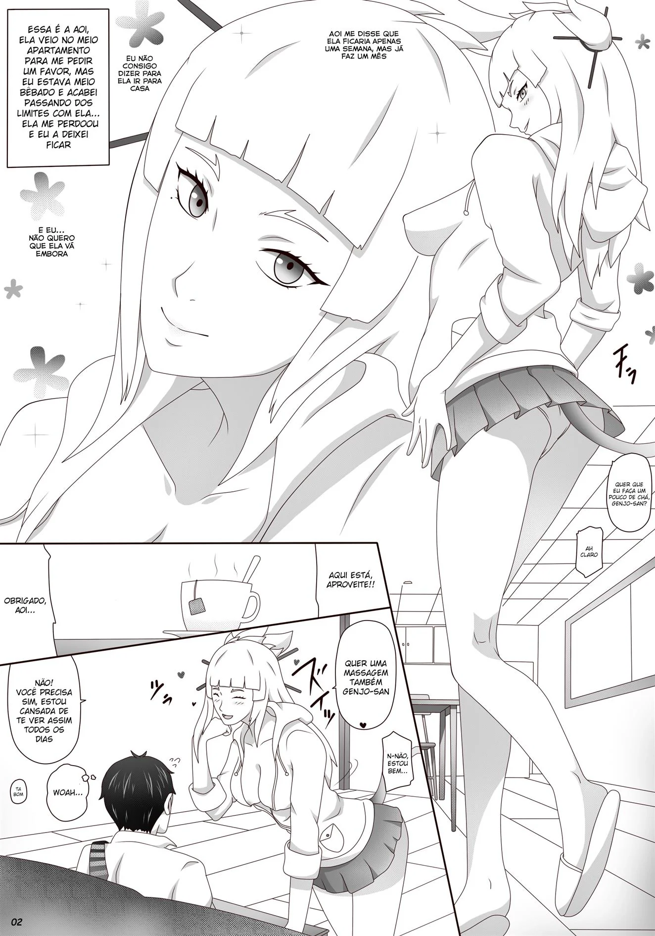 Aoi-chan: Piranha Bêbada Fica na Casa de Genjo Para Sempre – Arena of Valor Hentai HQ Brasileiro