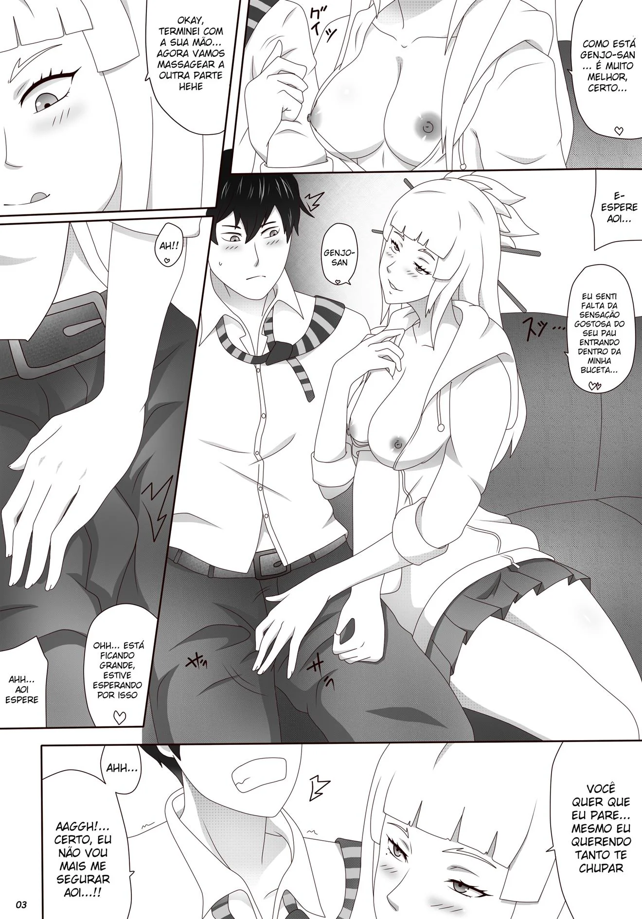 Aoi-chan: Piranha Bêbada Fica na Casa de Genjo Para Sempre – Arena of Valor Hentai HQ Brasileiro