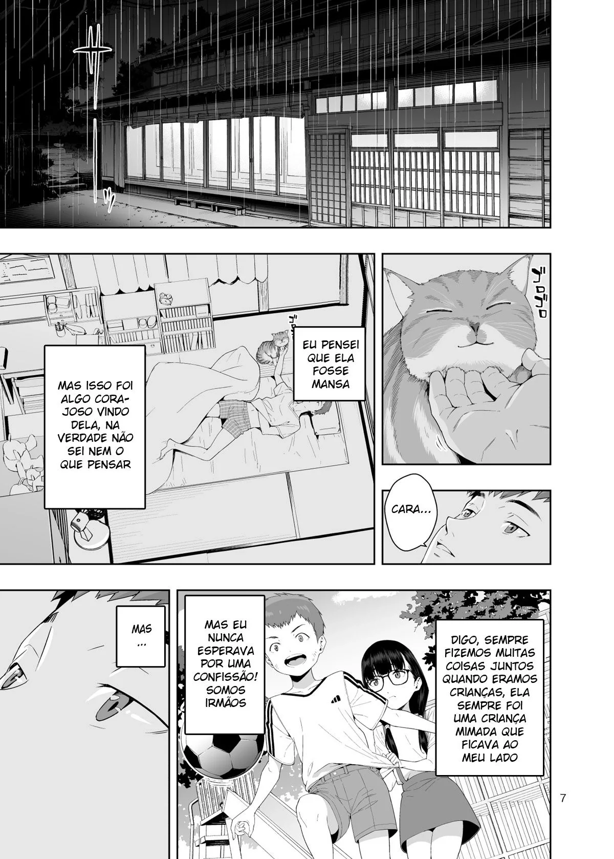 Chuva de Pica: Piranha se molha pela rola do rapaz safado – Hentai HQ Brasileiro
