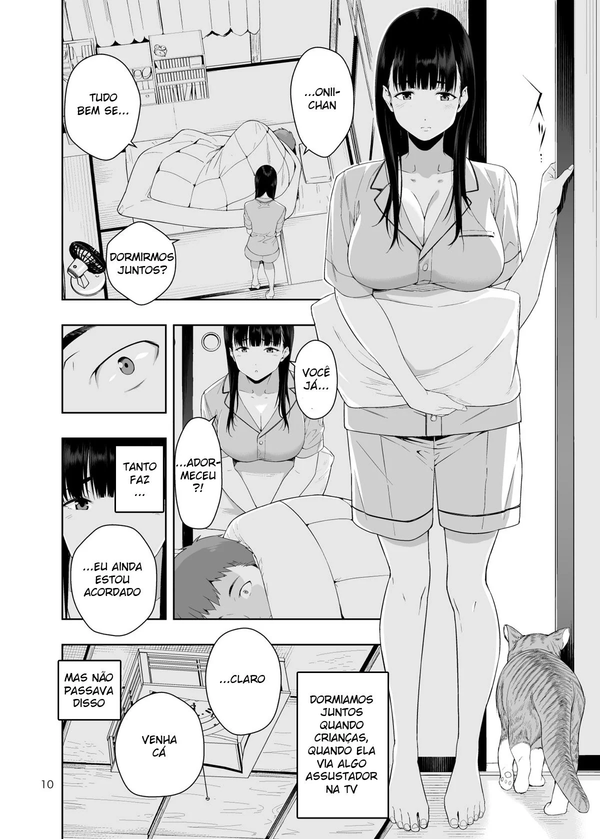 Chuva de Pica: Piranha se molha pela rola do rapaz safado – Hentai HQ Brasileiro