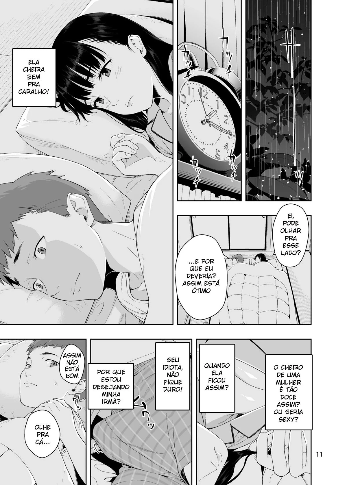 Chuva de Pica: Piranha se molha pela rola do rapaz safado – Hentai HQ Brasileiro