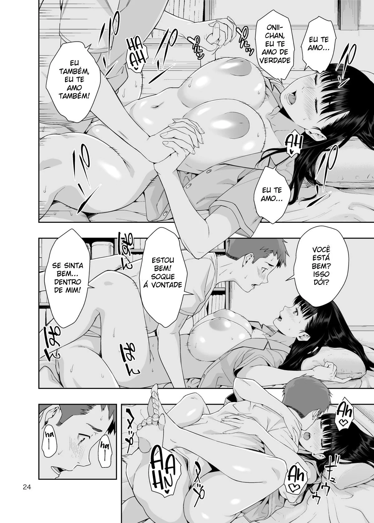 Chuva de Pica: Piranha se molha pela rola do rapaz safado – Hentai HQ Brasileiro