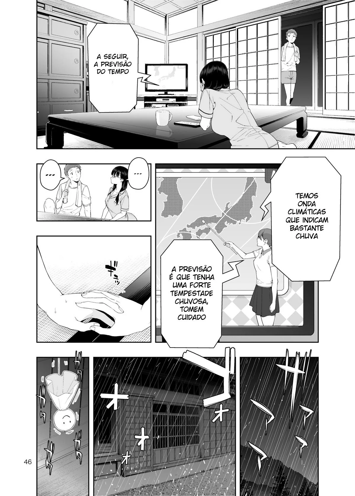 Chuva de Pica: Piranha se molha pela rola do rapaz safado – Hentai HQ Brasileiro
