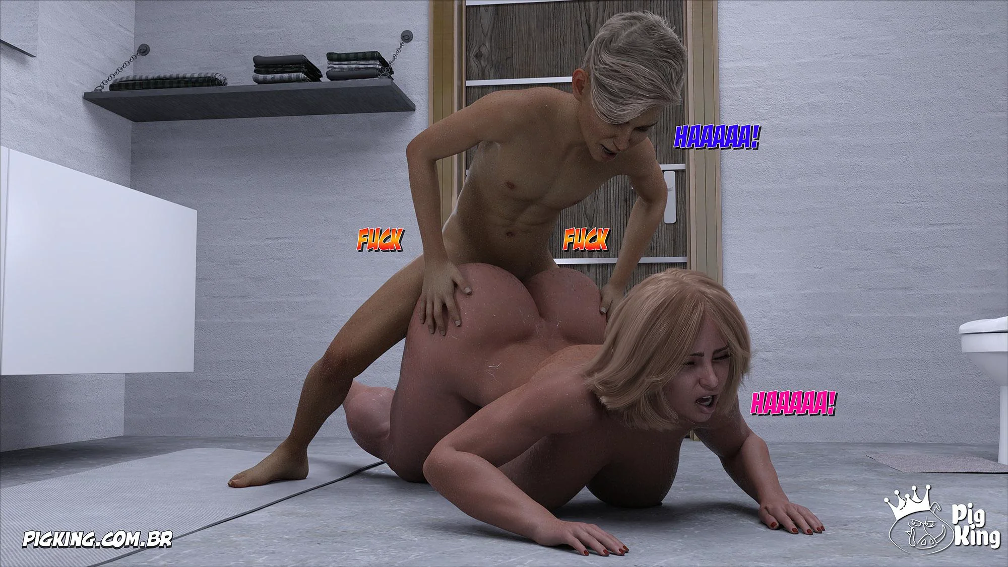 Louise piranha seduz o vizinho tarado – Hentai HQ Brasileiro