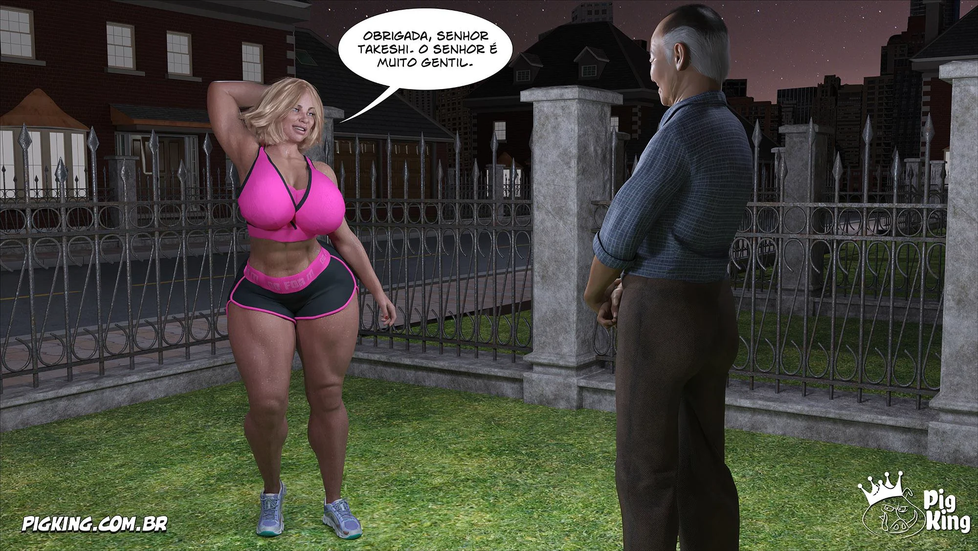 Louise piranha seduz o vizinho tarado – Hentai HQ Brasileiro