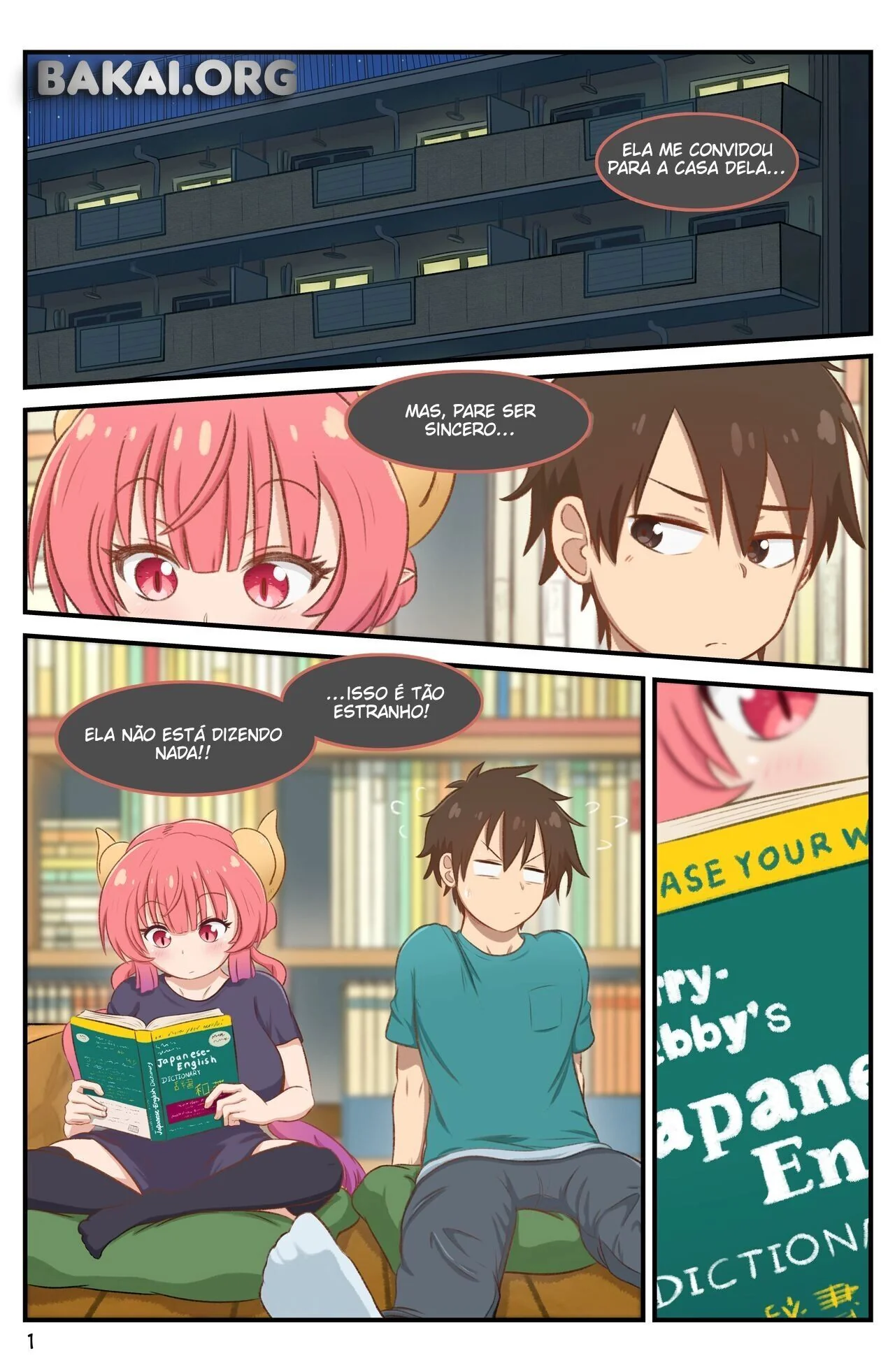 [REVISAR POST ⚠️✏️] kobayashi-san-chi no maid dragon: Ilulu vs Taketo Aida
