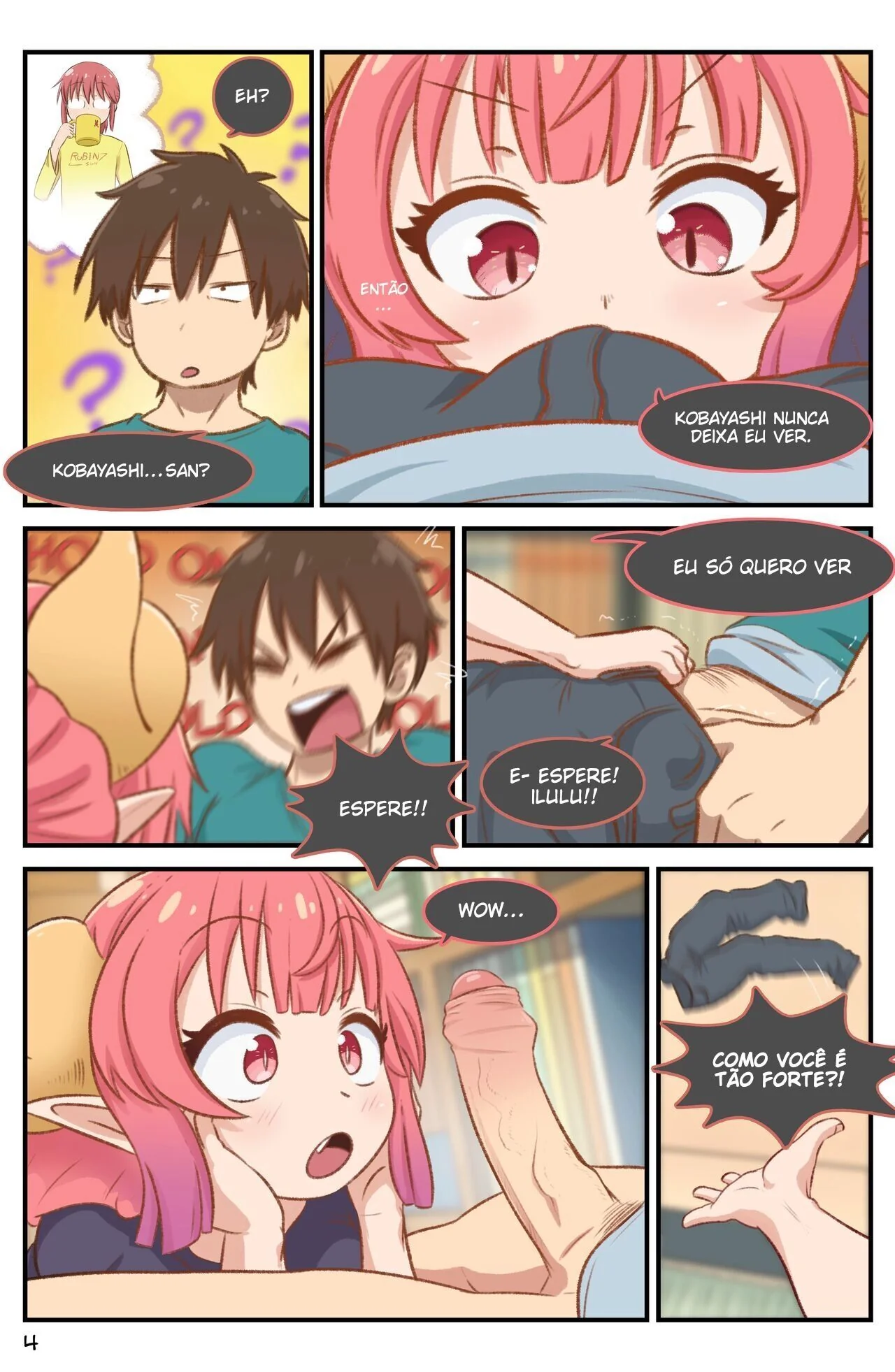[REVISAR POST ⚠️✏️] kobayashi-san-chi no maid dragon: Ilulu vs Taketo Aida