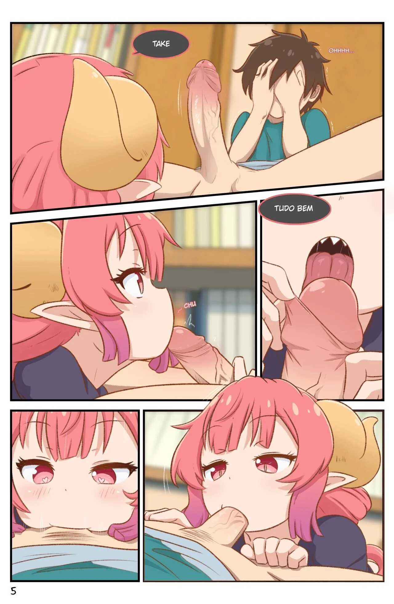[REVISAR POST ⚠️✏️] kobayashi-san-chi no maid dragon: Ilulu vs Taketo Aida
